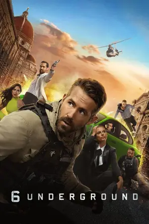 6 Underground (2019) หก ลับ ดับ โหด-300x450